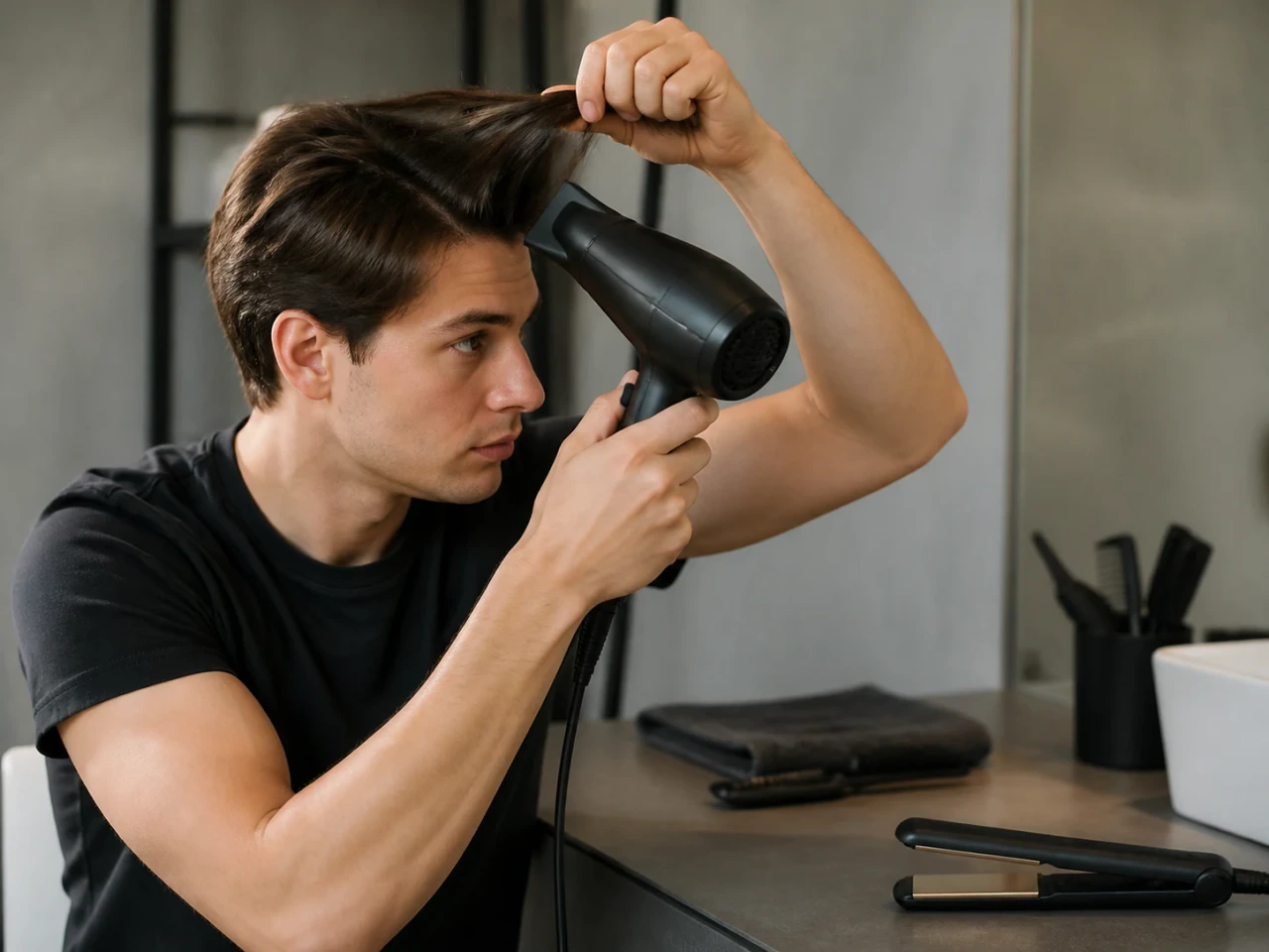 Heat-Styling Hair With Less Damage practical-support