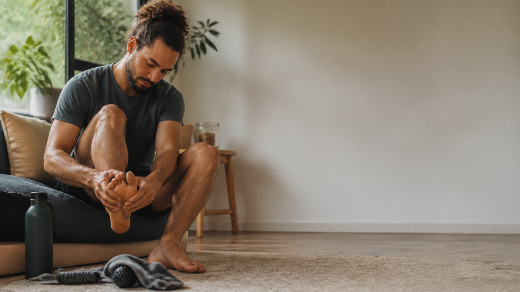 A pressure-first foot-care routine for corns and calluses